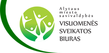 Alytaus visuomenės sveikatos biuro logotipas